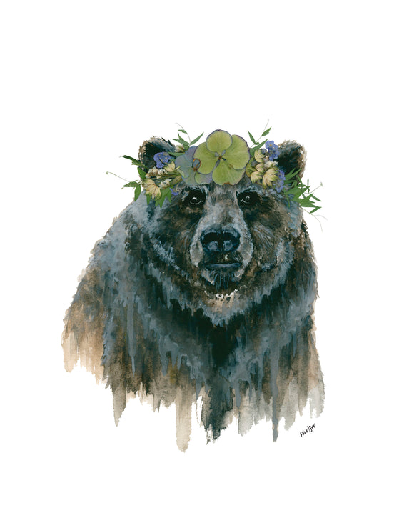 NEW - Mama Bear II - Oxeye Floral Co. X Jill Weston Art