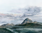 Print - Crowsnest Mountain II