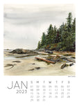 2023 Across Canada Desk Calendar