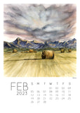 2023 Across Canada Desk Calendar