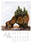 2023 Across Canada Desk Calendar