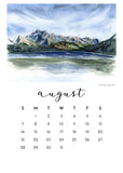 2022 Landscape Wall Calendar