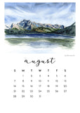 2022 Landscape Desk Calendar