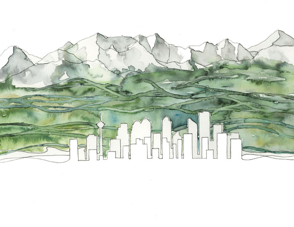 Print - Calgary & The Foothills