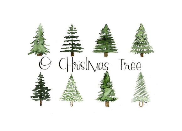 Print - O Christmas Tree