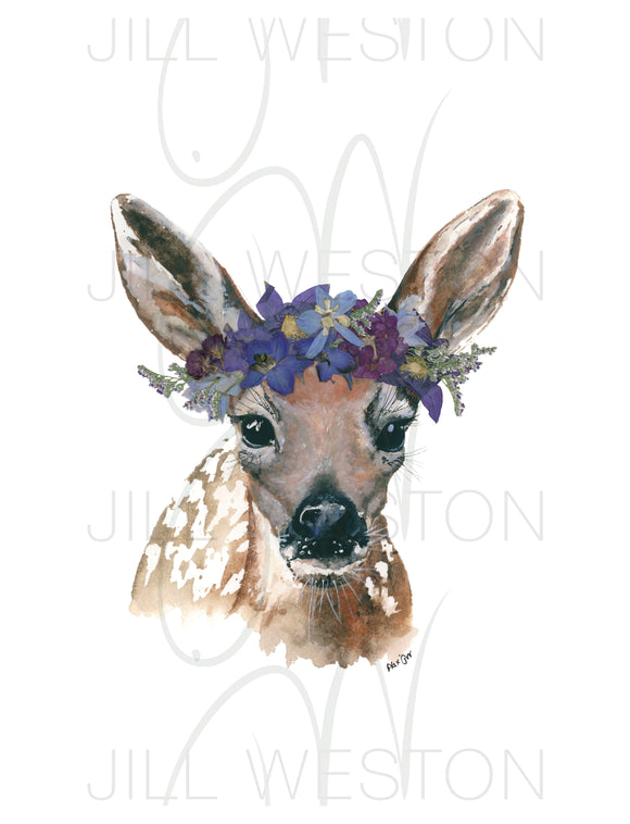 Print - Lady Fawn (Evening Look)