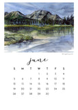 2022 Landscape Desk Calendar