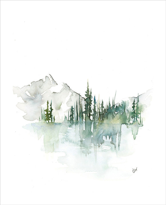 Print - Mount Lorette Ponds