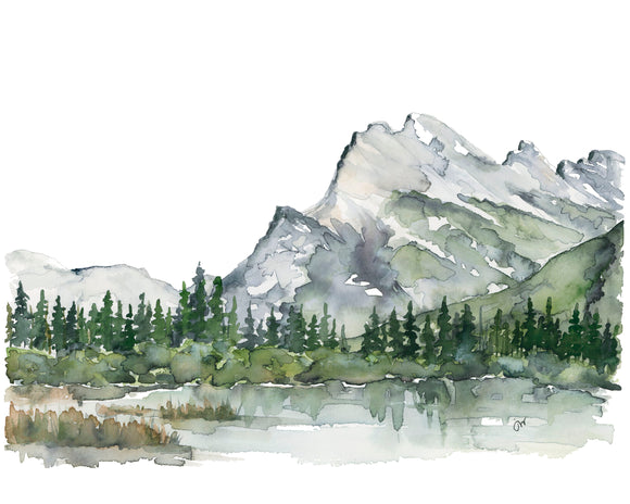 NEW PRINT - Rundle Mountain 1