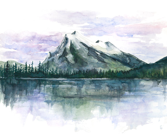 NEW PRINT - Rundle Mountain 2