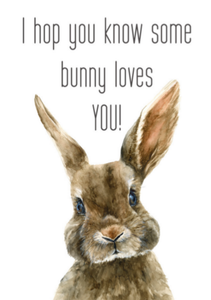 Card - Bunny Love
