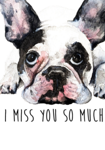 Card - I Miss You
