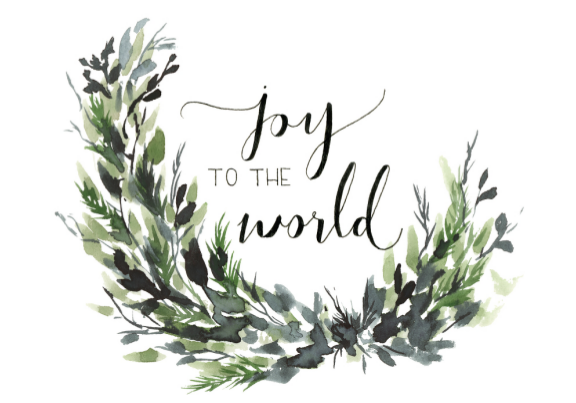 Card - Joy to the World
