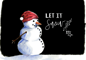 Card - Let it Snow