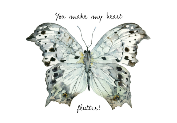 Card - Heart Flutter