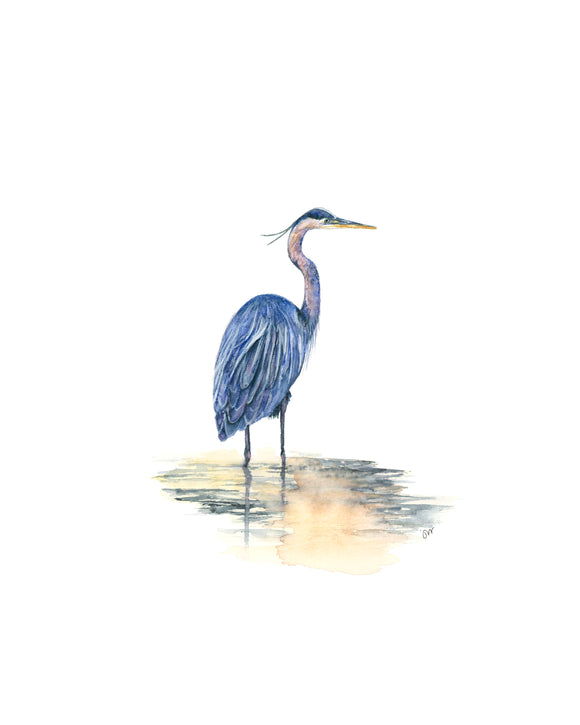 Print - From Heron In, I'll Wade For You